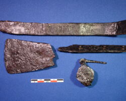 Iron artifacts. Tsaghkahovit (Armenia). 7th-4th c. BCE. Courtesy of Project ArAGATS.
